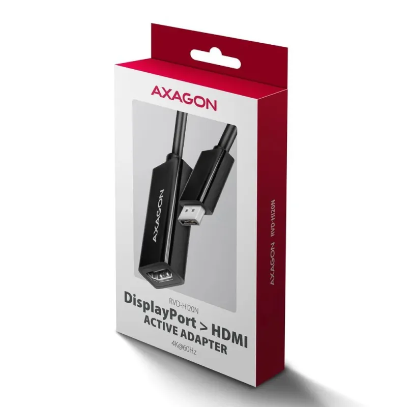 I-o adapter dp to hdmi-0.15m rvd-hi20n axagon