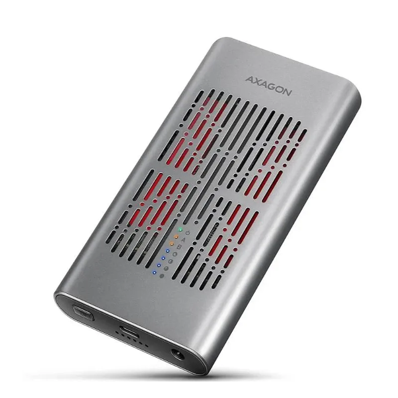 Ssd acc enclosure m.2 nvme-usb-c eem2-20gd axagon