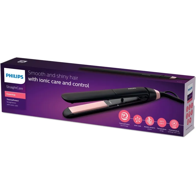 Hair straightener-bhs378-00 philips