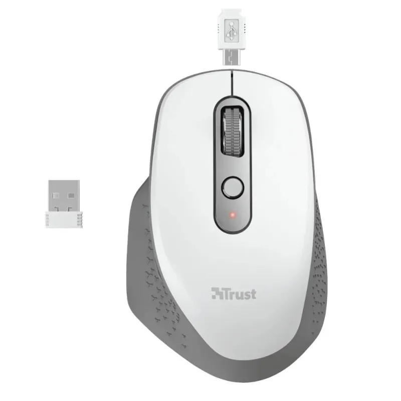 Mouse usb optical wrl-ozaa white 24035 trust