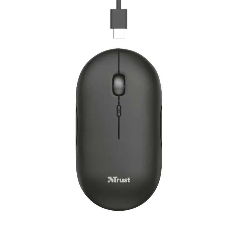 Mouse usb optical wrl-puck rechargeable 24059 trust
