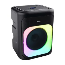 Portable Speaker-TRUST-25280-Black-Portable-Waterproof-Wireless-1xUSB-C-Bluetooth-25280