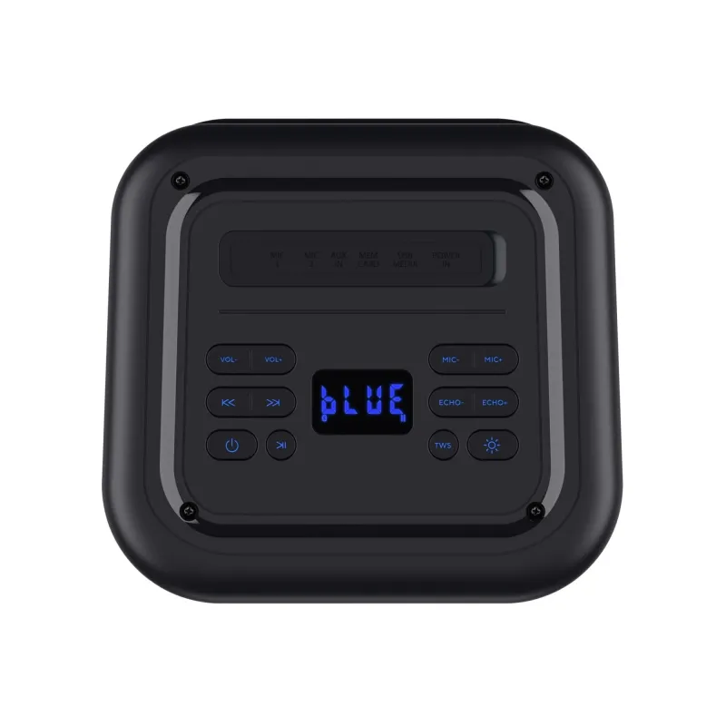 Portable Speaker-TRUST-25280-Black-Portable-Waterproof-Wireless-1xUSB-C-Bluetooth-25280