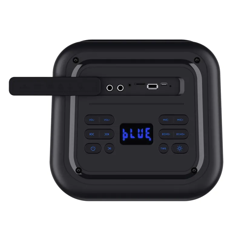 Portable Speaker-TRUST-25280-Black-Portable-Waterproof-Wireless-1xUSB-C-Bluetooth-25280