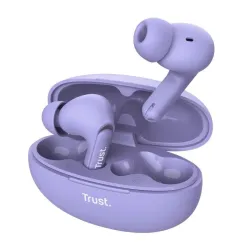 Headset earbuds yavi bt enc-purple 25297 trust
