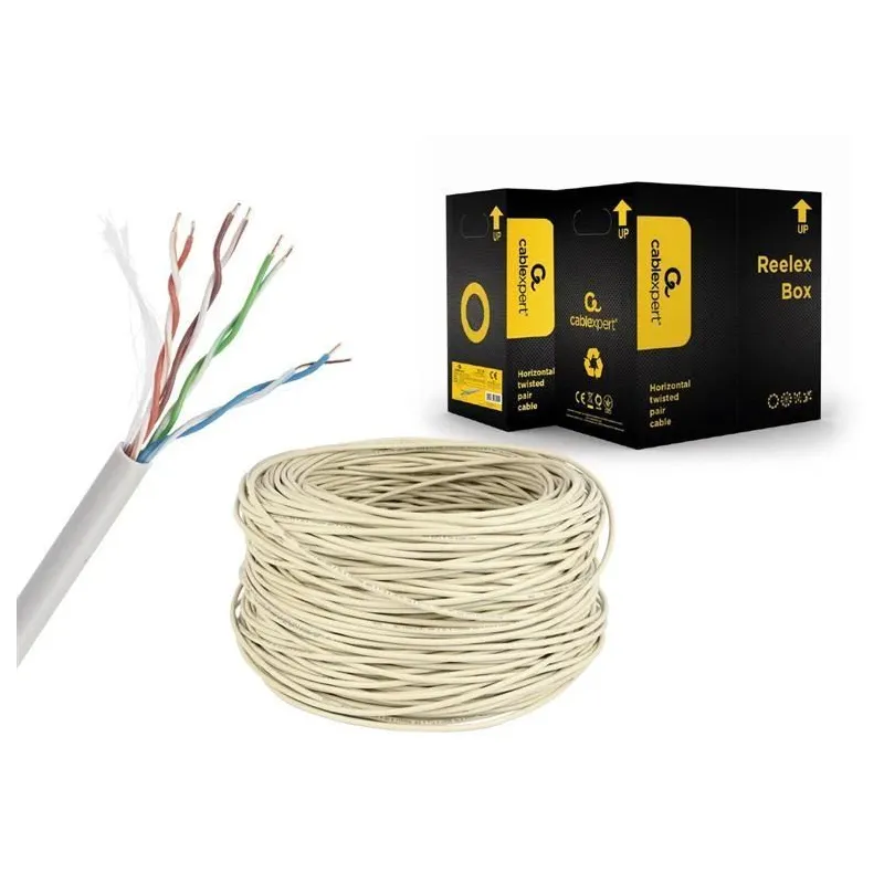 Cable cat5e utp 305m gray-upc-5004e-so gembird