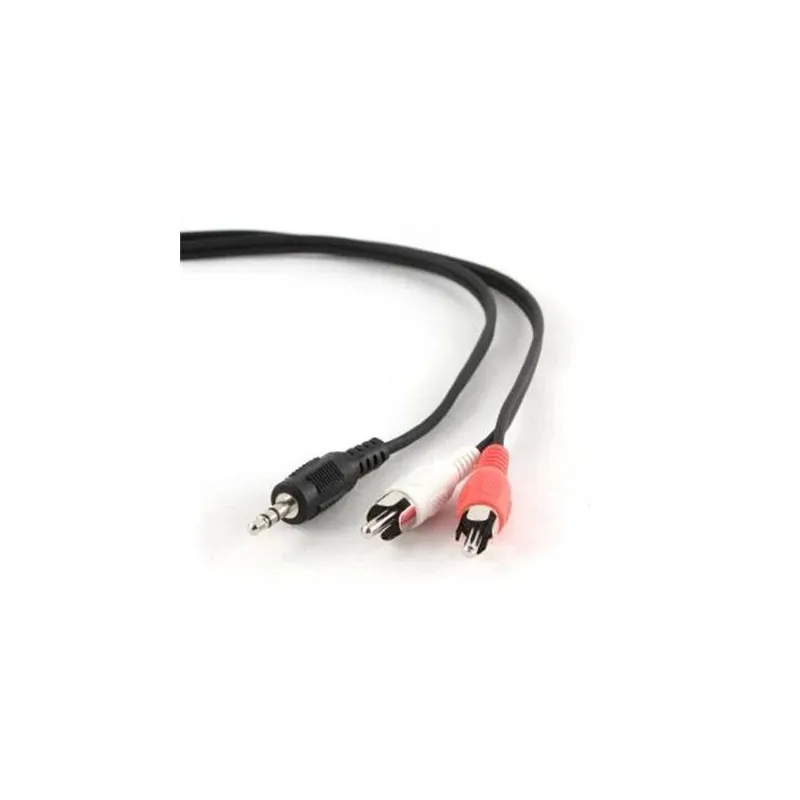 Cable audio 3.5mm to 2rca 2.5m-cca-458-2.5m gembird