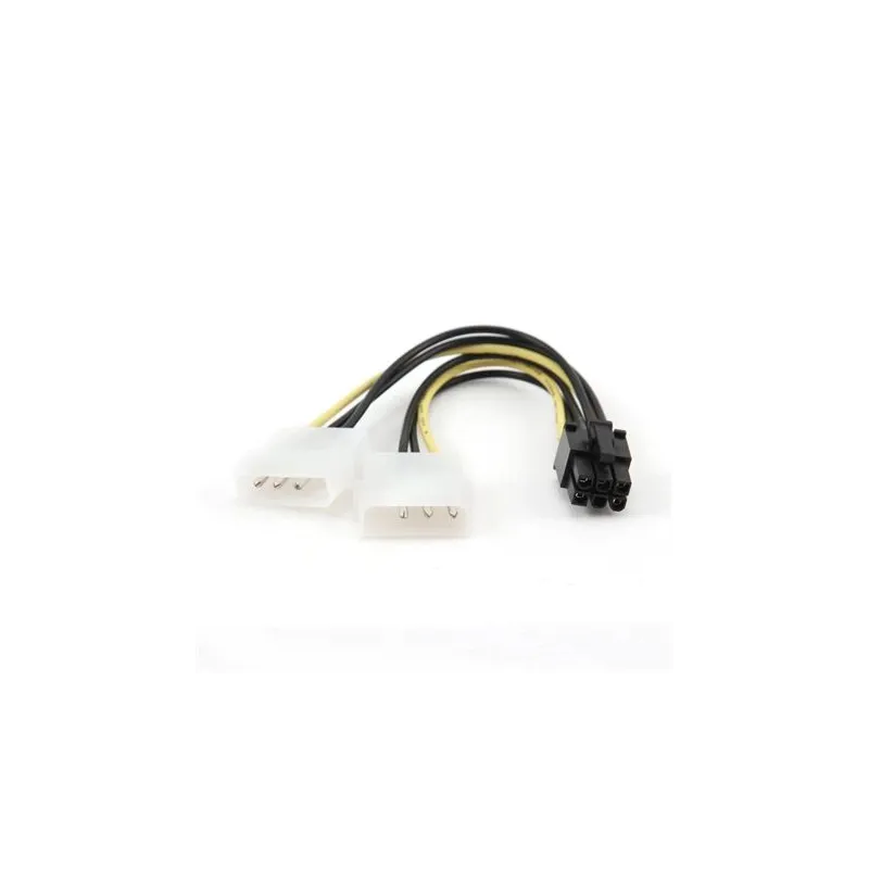 Cable power adapter 6pin-2molex cc-psu-6 gembird