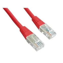Patch cable cat5e utp 0.5m-red pp12-0.5m-r gembird