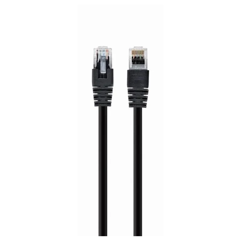 Patch cable cat5e utp 7.5m-black pp12-7.5m-bk gembird