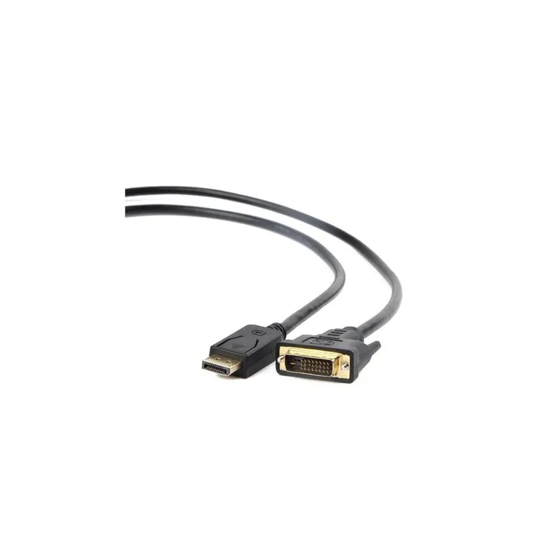 Cable display port to dvi-1.8m cc-dpm-dvim-6 gembird