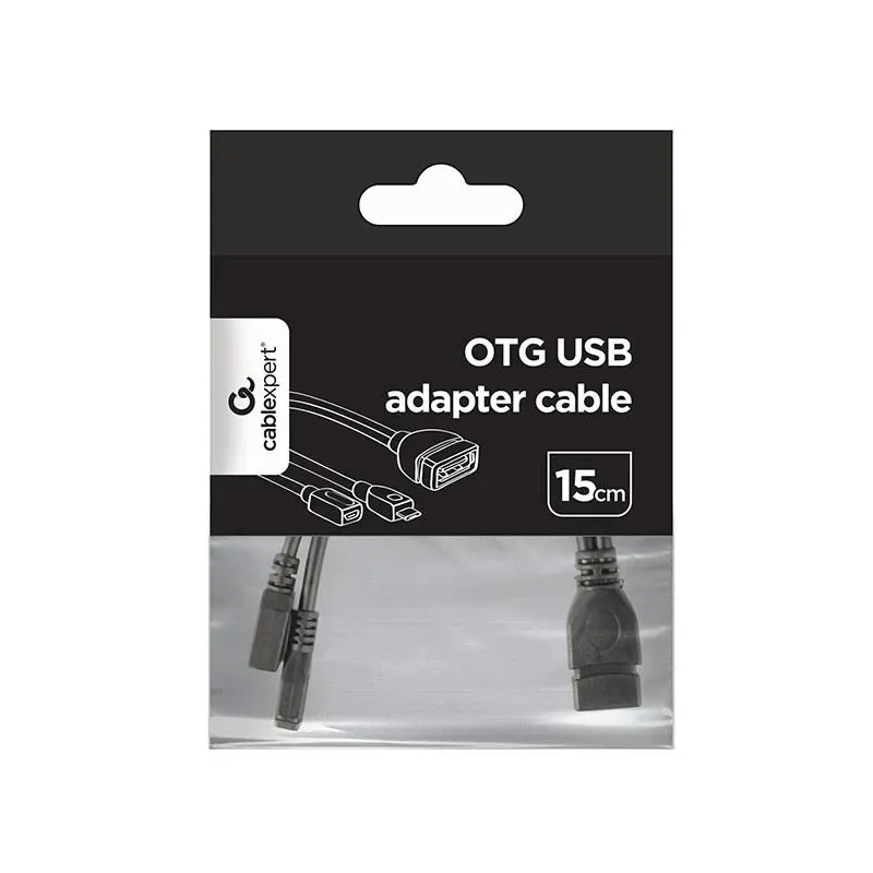 Cable usb otg af +micro bf to-micro bm a-otg-afbm-04 gembird