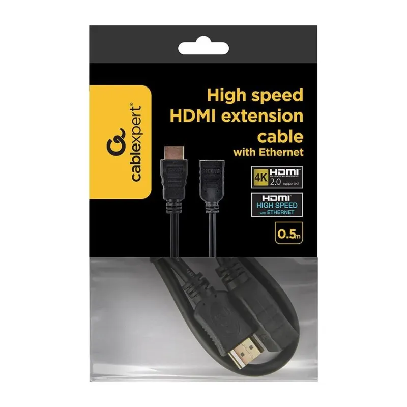 Cable hdmi extension 0.5m-cc-hdmi4x-0.5m gembird