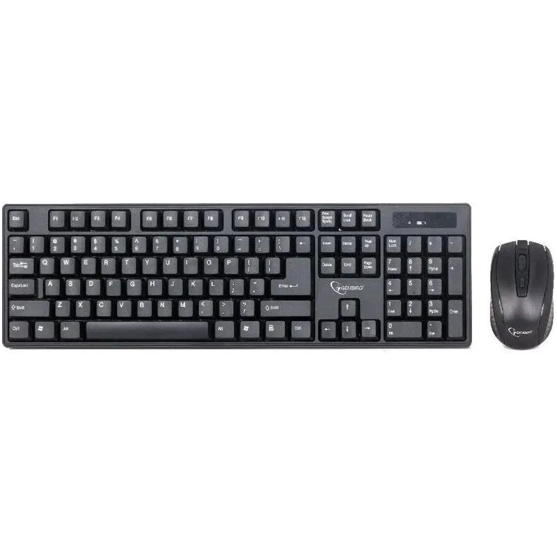 Keyboard +mouse wrl eng-desktop kbs-w-01 gembird