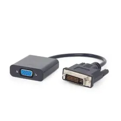 I-o adapter dvi to vga-black a-dvid-vgaf-01 gembird