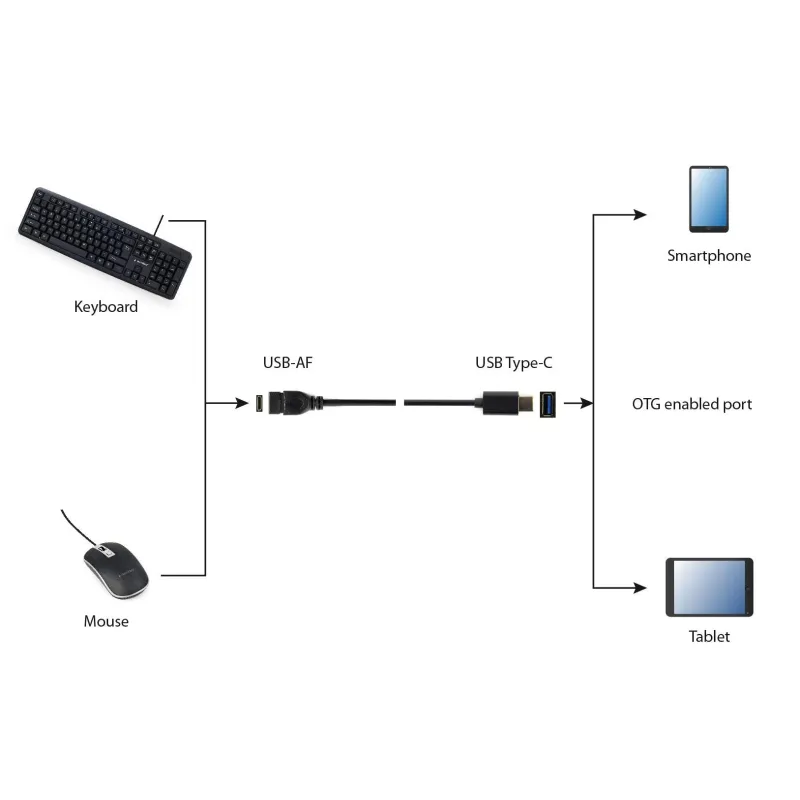 I-o adapter usb3 to usb-c otg-a-otg-cmaf3-01 gembird