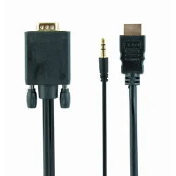 Cable hdmi to vga +3.5mm-3m a-hdmi-vga-03-10 gembird