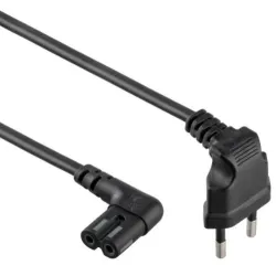 Cable power eu 1m-angled pc-184l gembird