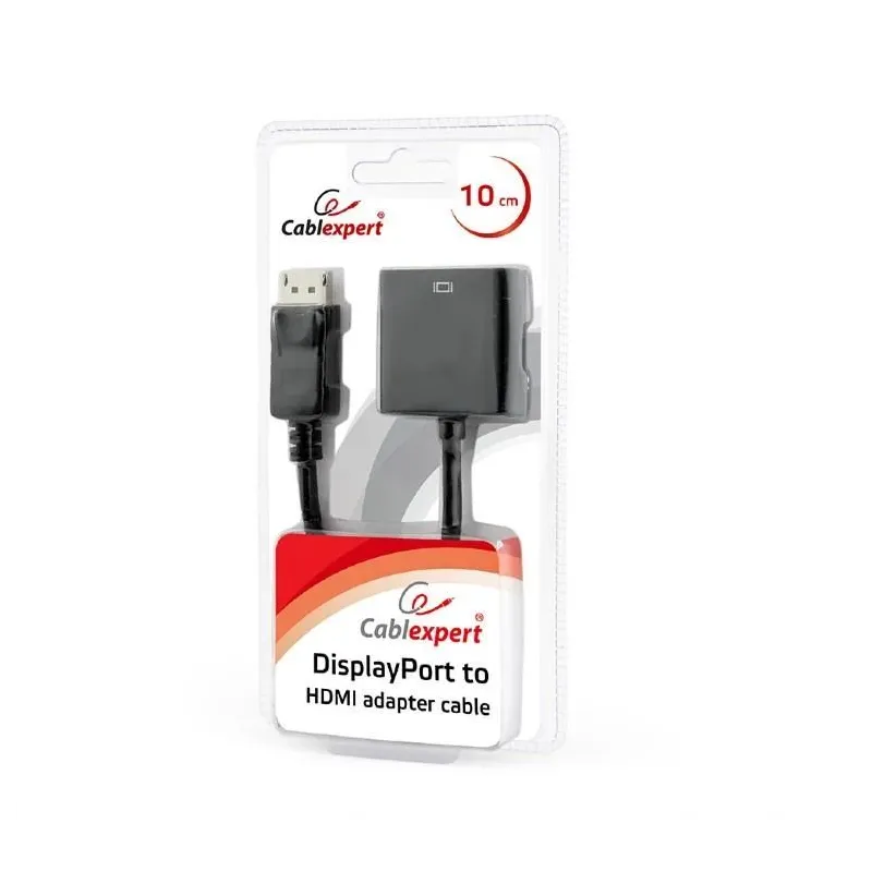 Cablexpert DisplayPort to HDMI adapter cable, Black - Cablexpert