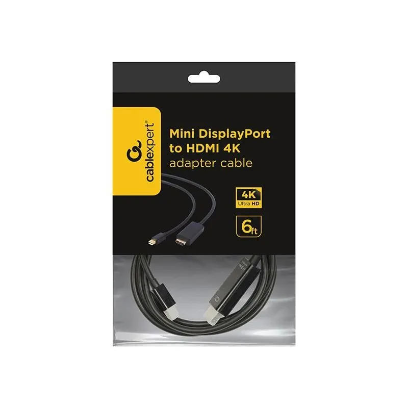 Cable mini-dp to hdmi 1.8m-cc-mdp-hdmi-6 gembird