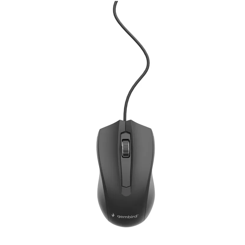 Mouse usb optical-black mus-3b-01 gembird