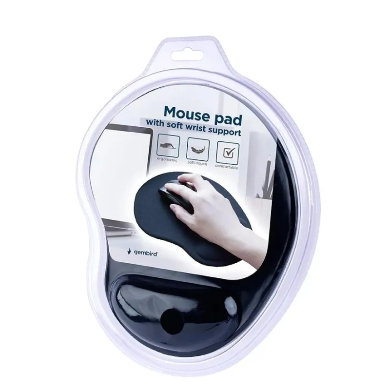 Mouse pad wrist support-mp-ergo-01 gembird