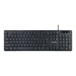 Gembird - Rainbow Backlight Multimedia Keyboard - KB-UML-02 - Keyboard - Wired - US - Black - N-A