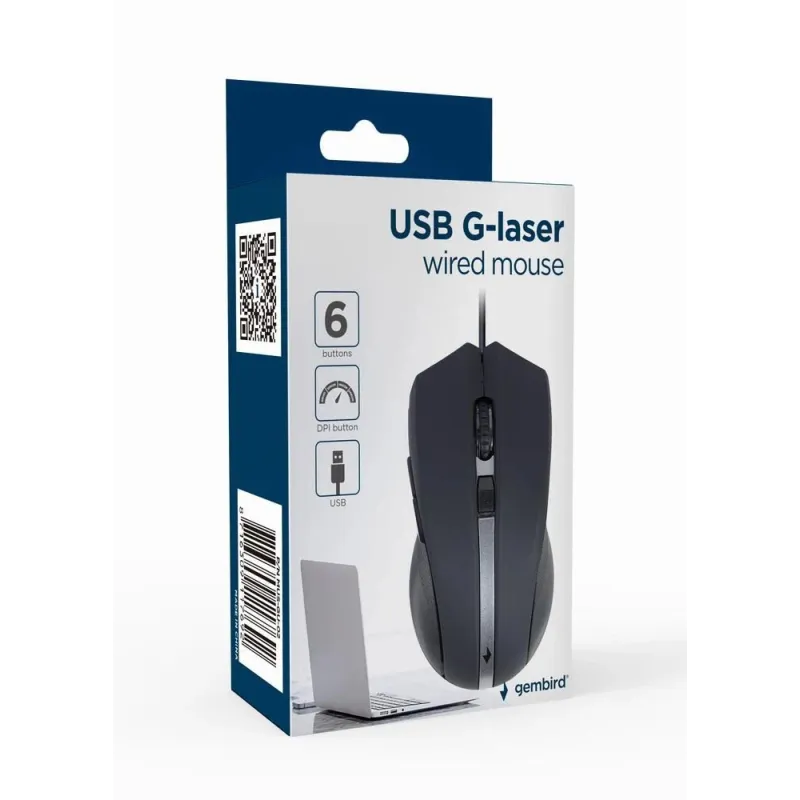 Mouse usb laser-mus-gu-02 gembird