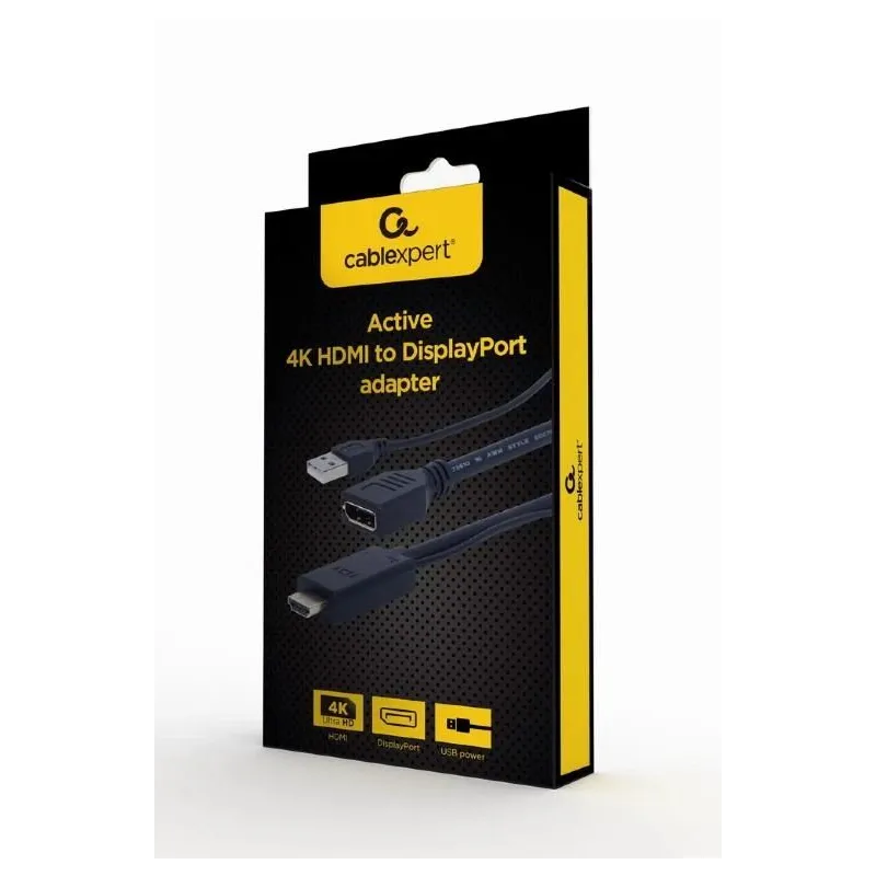 I-o adapter hdmi to dp-black a-hdmim-dpf-01 gembird