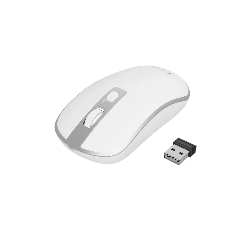 Mouse usb optical wrl white-silver musw-4b-06-ws gembird