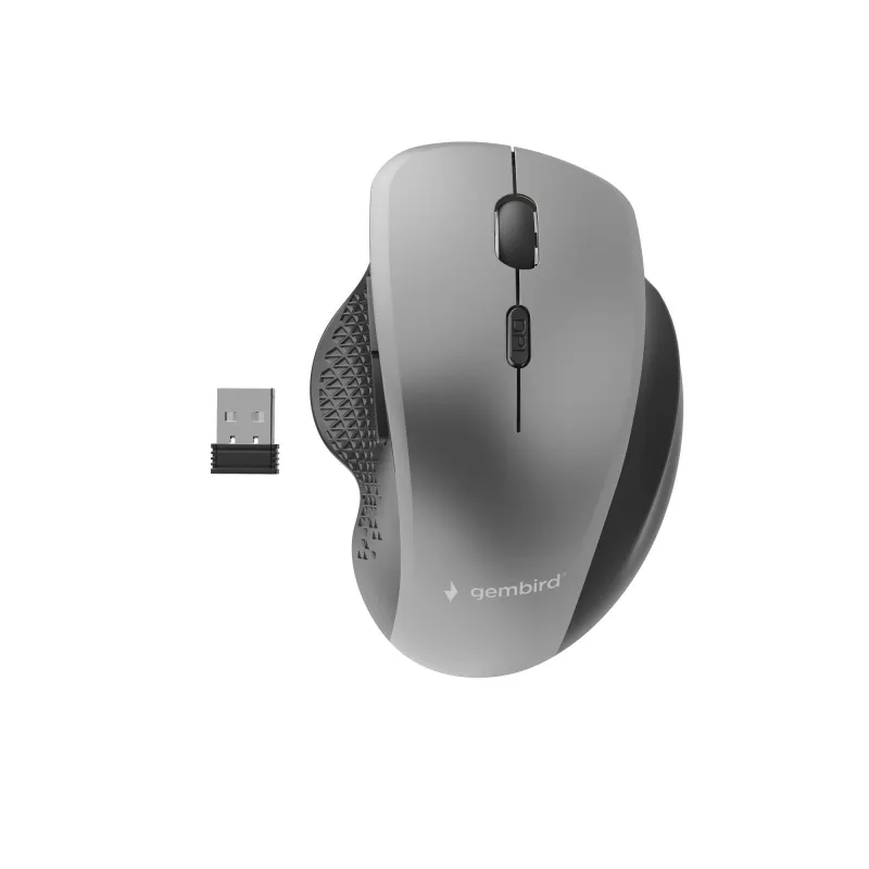 Mouse usb optical wrl black-sp. grey musw-6b-02-bg gembird