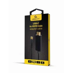 Cable usb-c to hdmi 2m-a-cm-hdmim-02 gembird