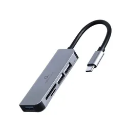 I-o hub usb-c 3port+cr-uhb-cm-cru3p1u2p2-01 gembird