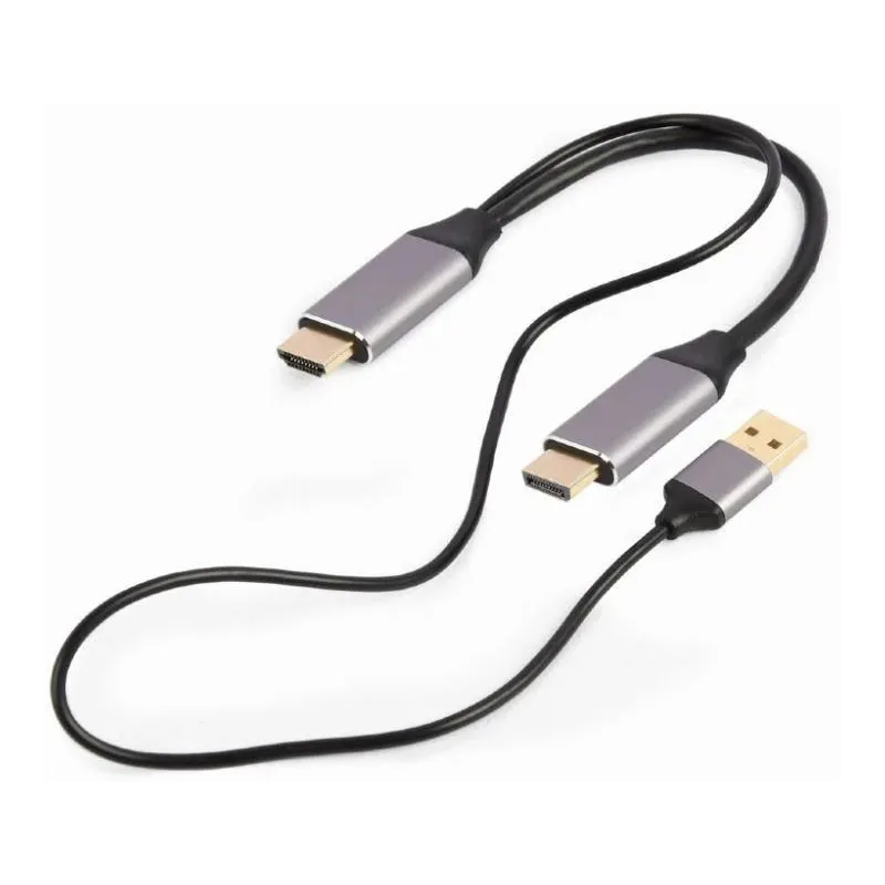I-o adapter hdmi to dp-black a-hdmim-dpm-01 gembird