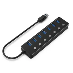 I-o hub usb3 7port-uhb-u3p7p-01 gembird