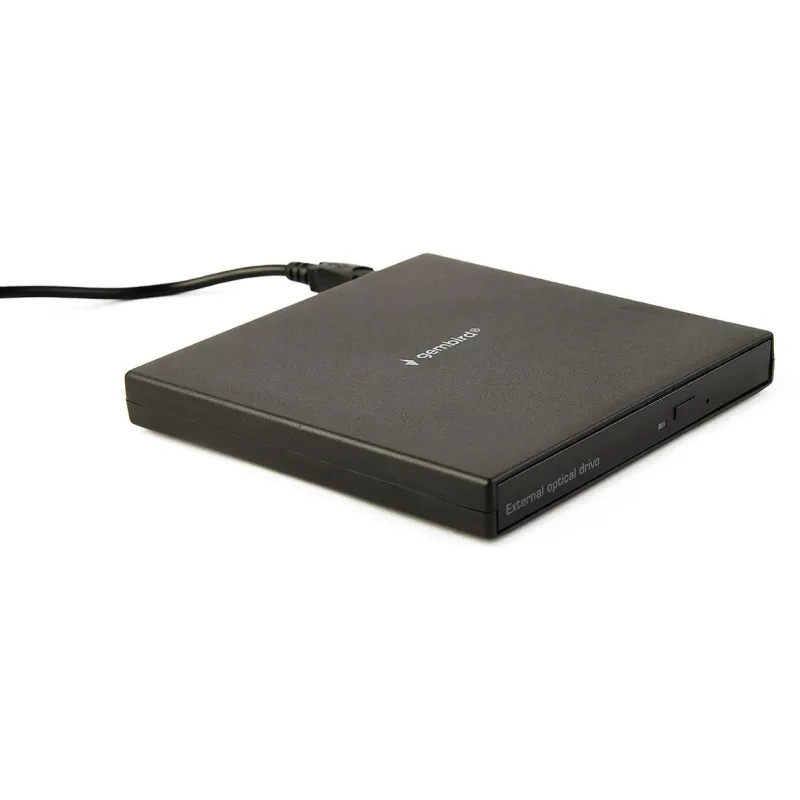 Gembird - External USB DVD drive - DVD-USB-04 - Interface USB 2.0 - DVD - CD read speed 24 x - CD write speed 24 x