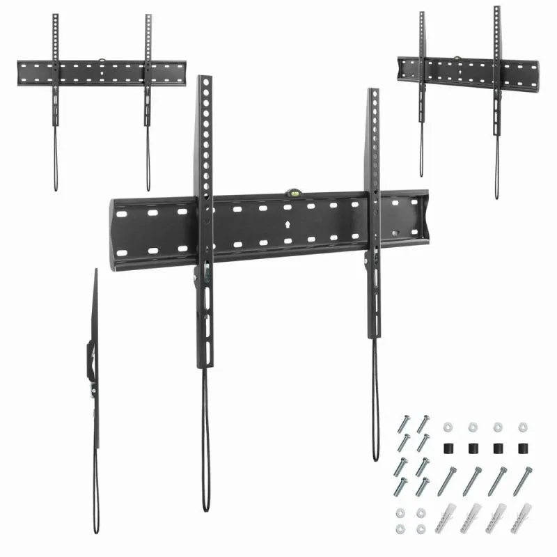 Gembird - Wall mount - Fixed - 37-70  - Maximum weight ,capacity, 40 kg - Black