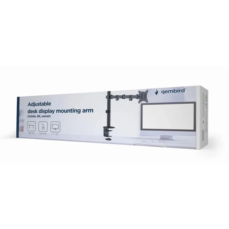 Display acc mounting arm-17-32 ma-d1-01 gembird
