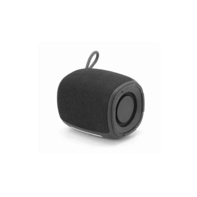 Portable Speaker-GEMBIRD-Black-Portable-Wireless-1xUSB-C-Bluetooth-SPK-BT-LED-03-BK
