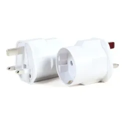 Cablexpert AC power adapter, EU Schuko socket to UK plug, 13 A - A-AC-EUFUKM-01 - Power adapter