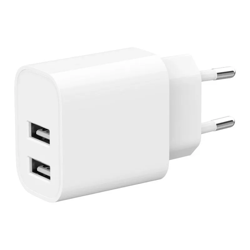 Charger usb universal white-2p ta-uc-2a12-01 gembird