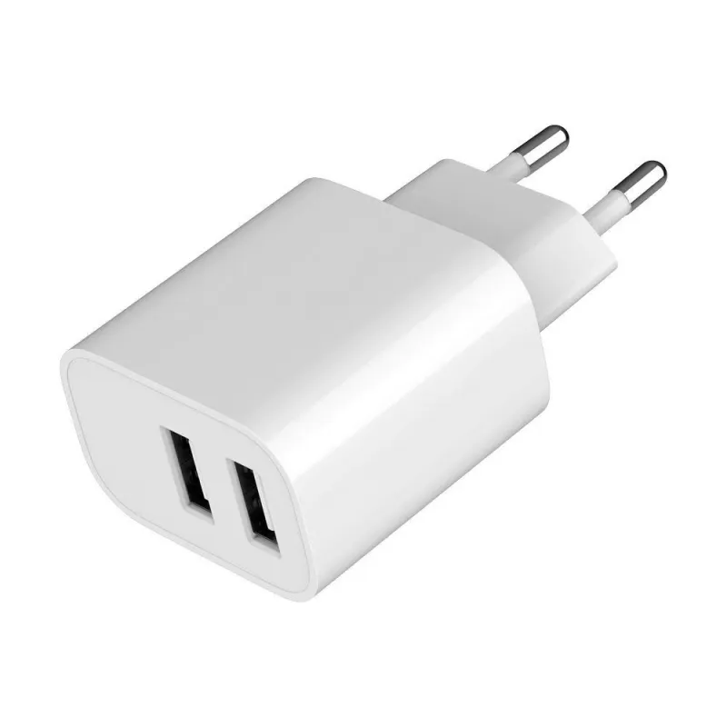 Charger usb universal white-2p ta-uc-2a12-01 gembird