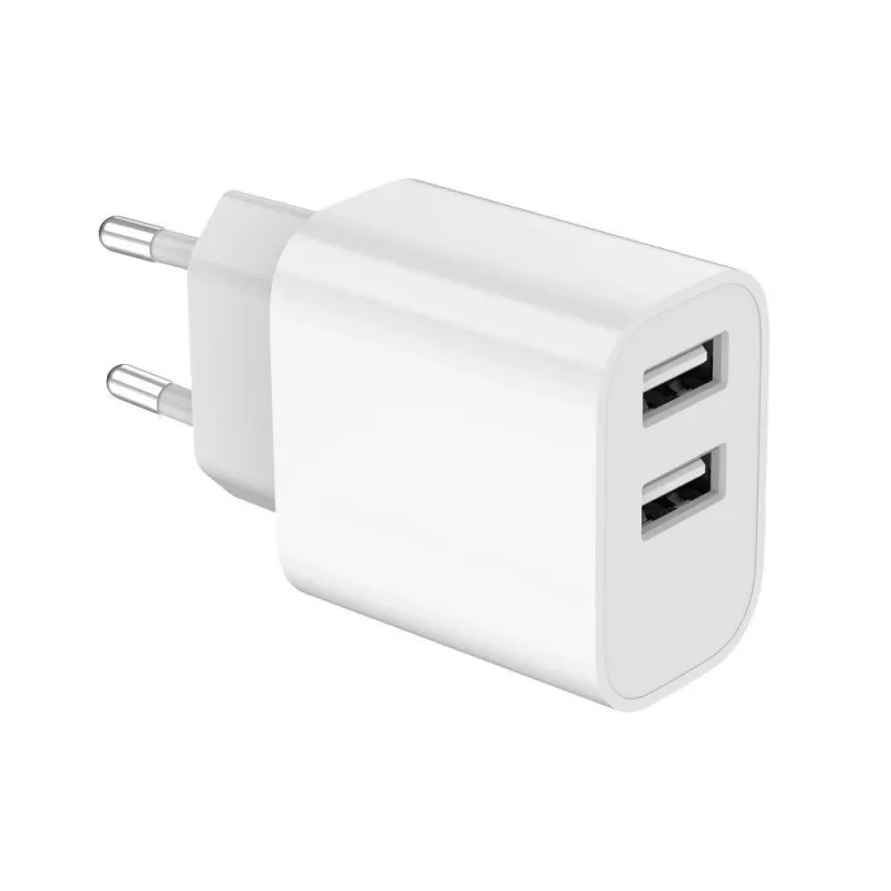 Charger usb universal white-2p ta-uc-2a12-01 gembird