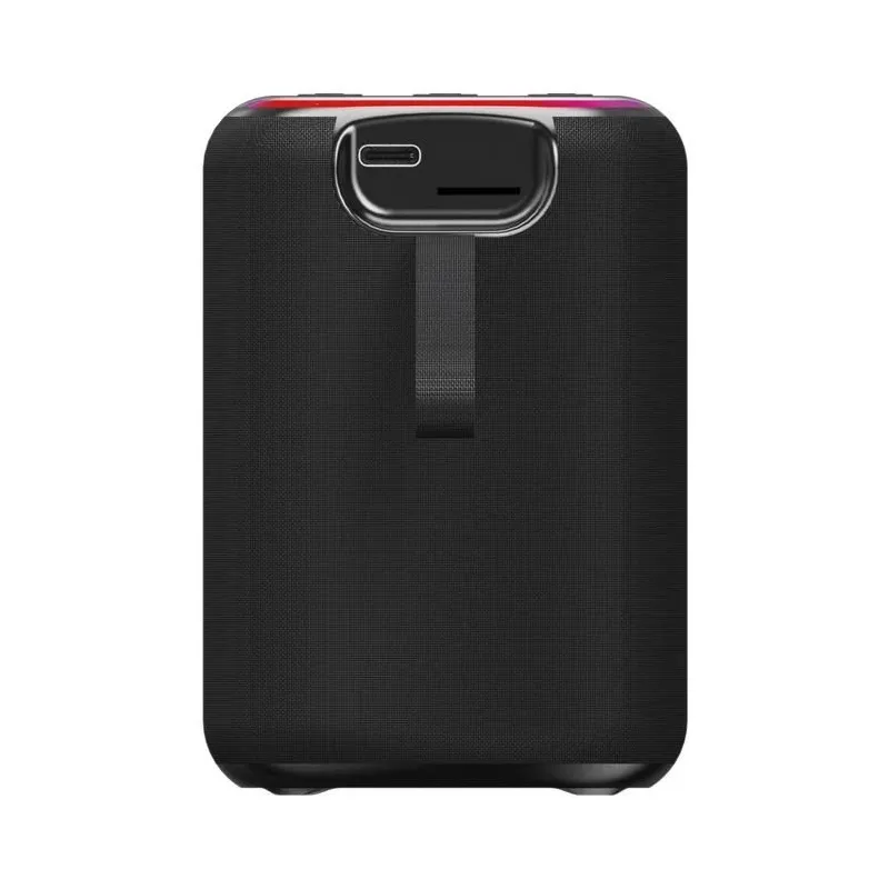 Portable Speaker-GEMBIRD-Black-Wireless-Bluetooth-SPK-BT-LED-08S