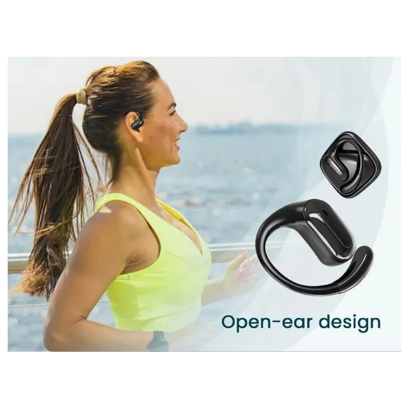 Headset bluetooth open ear-tws black ows-01-bk gembird