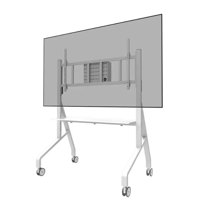 Tv set acc floor stand 65-110-fl50-575wh1 neomounts