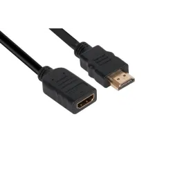 Cable hdmi to hdmi 3m-m-f cac-1321 club3d