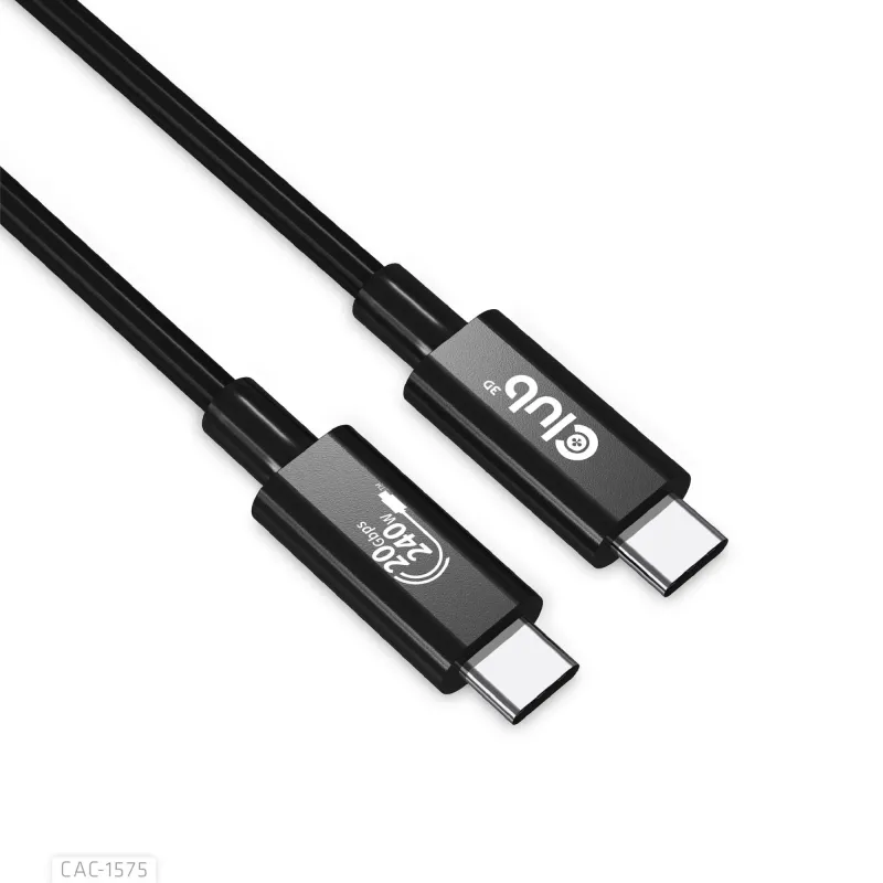 Cable usb-c to usb-c 2m-m-m cac-1575 club3d