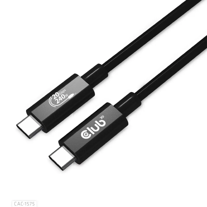 Cable usb-c to usb-c 2m-m-m cac-1575 club3d