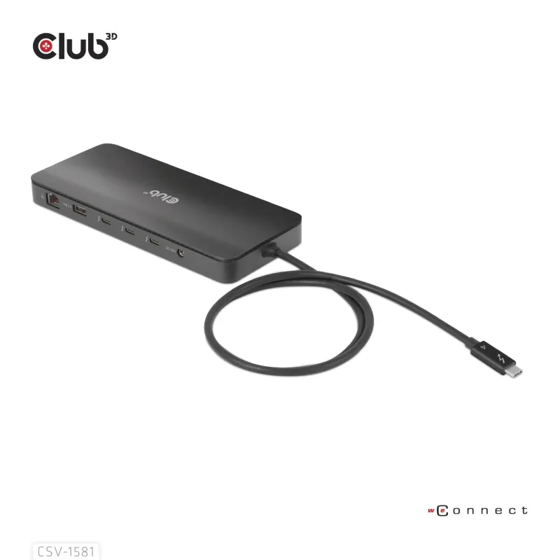 Nb acc docking station 11in1-thunderbolt csv-1581 club3d
